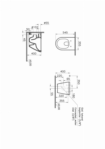 INTEGRA miska wisząca WC 35,5x54,5 cm z funkcją bidetu 7041B003-7211 RYS. TECH.jpg